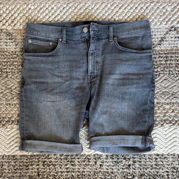 H&M Other - H&M Men's Grey Denim Jean Shorts Waist Size 31